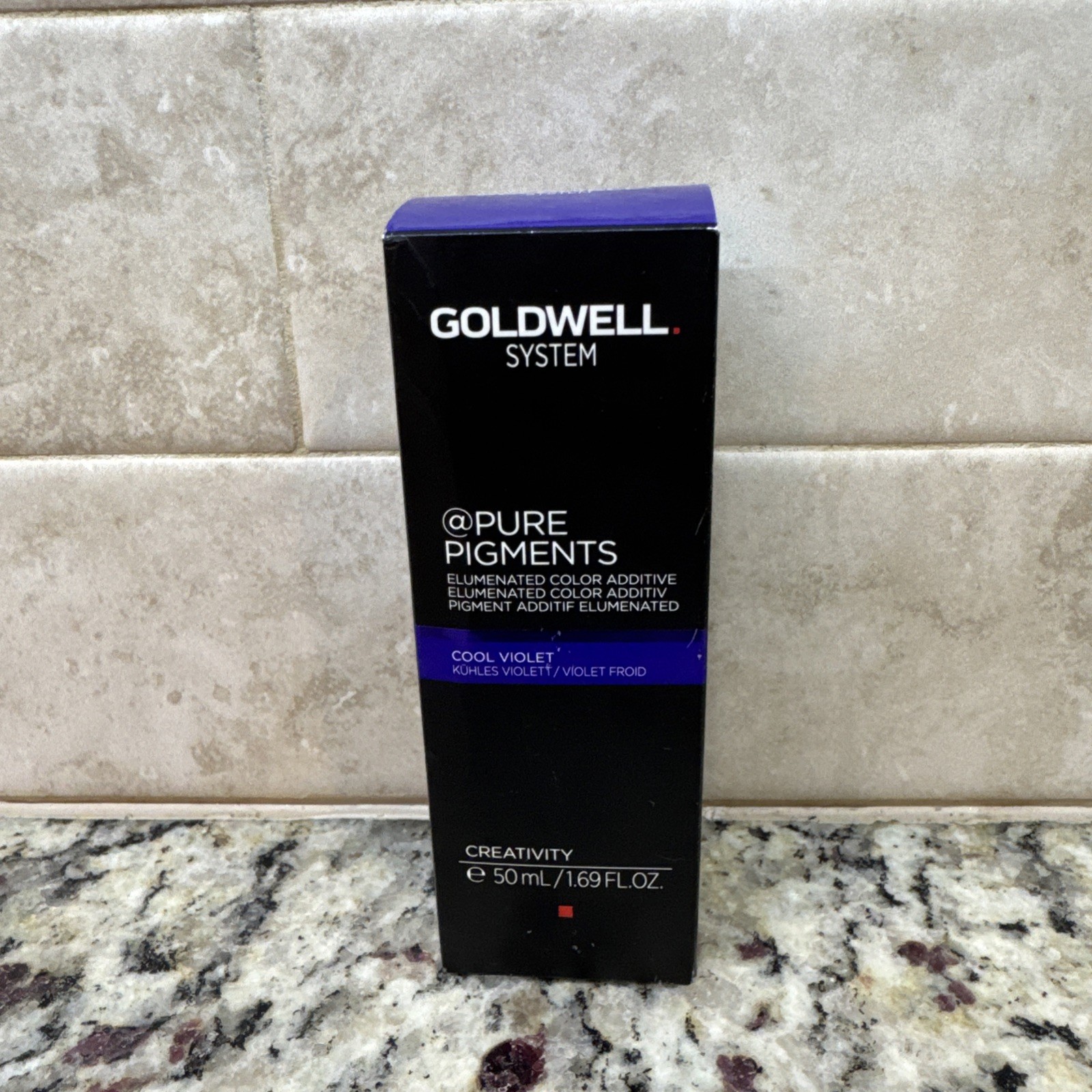 Goldwell @pure Pigments Elumenated Color Additive Pure Cool Violet 1.69 oz NIB