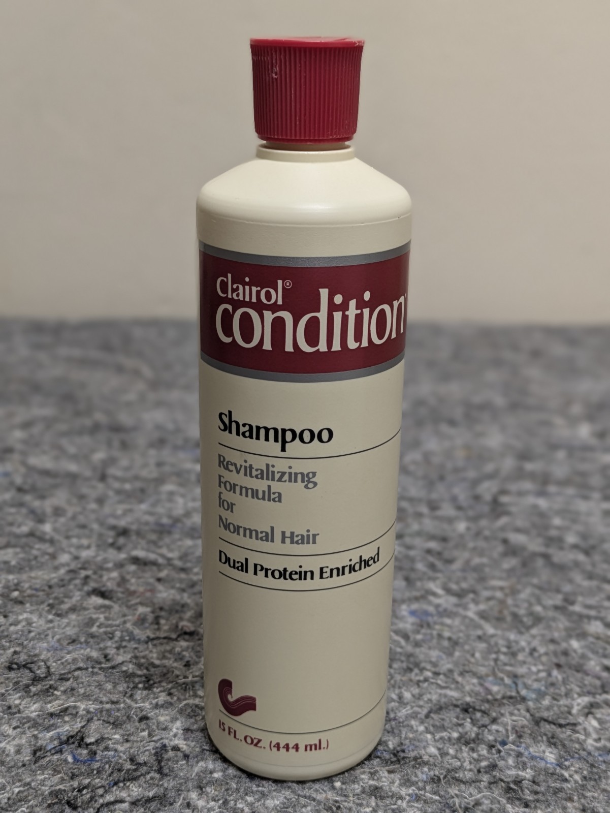 Vintage 80s Clairol Condition Shampoo 15 oz NEW FULL BOTTLE NOS 1986