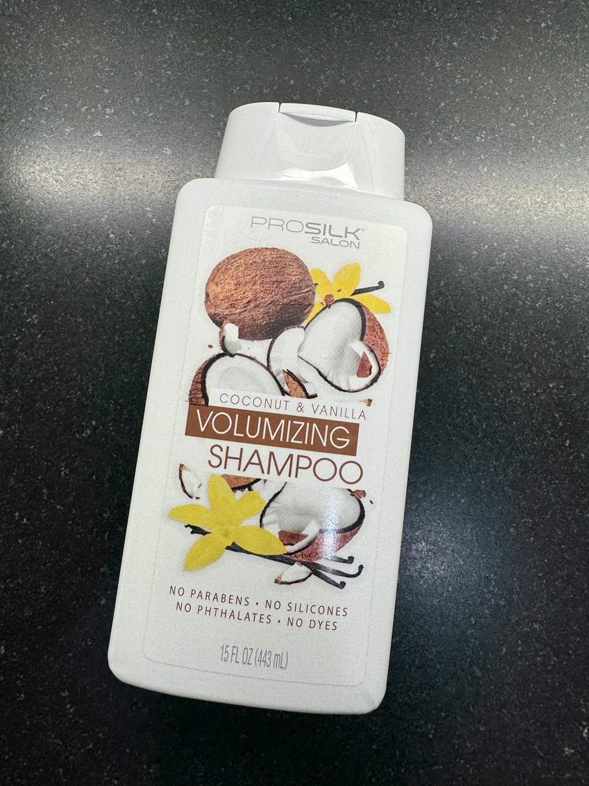 Prosilk Coconut & Vanilla Volumizing Shampoo, 15 fl oz – Set Of 3 Bottles – NEW