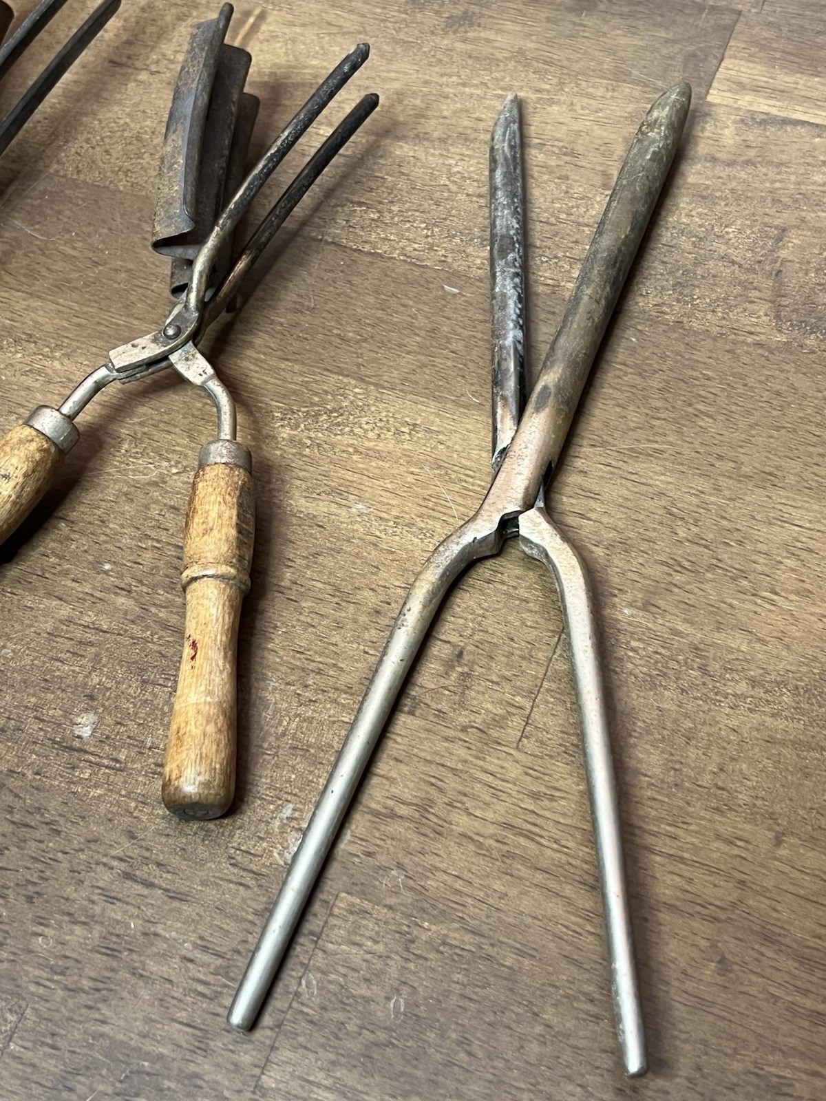 Vintage Antique Thermal Curling Irons from Germany and France – Lot of 5