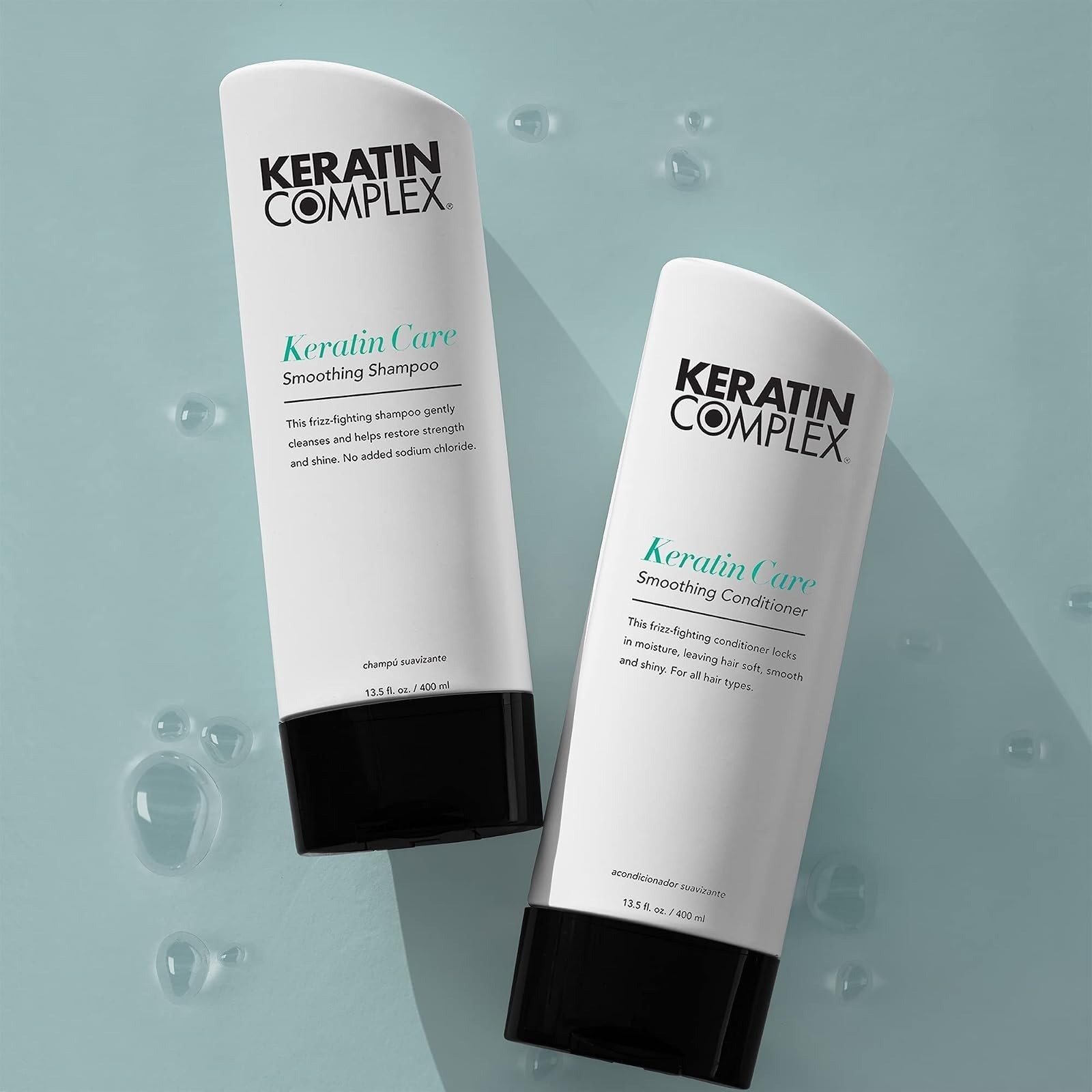 Keratin Care Smoothing Shampoo – 13.5 fl oz | Frizz Control