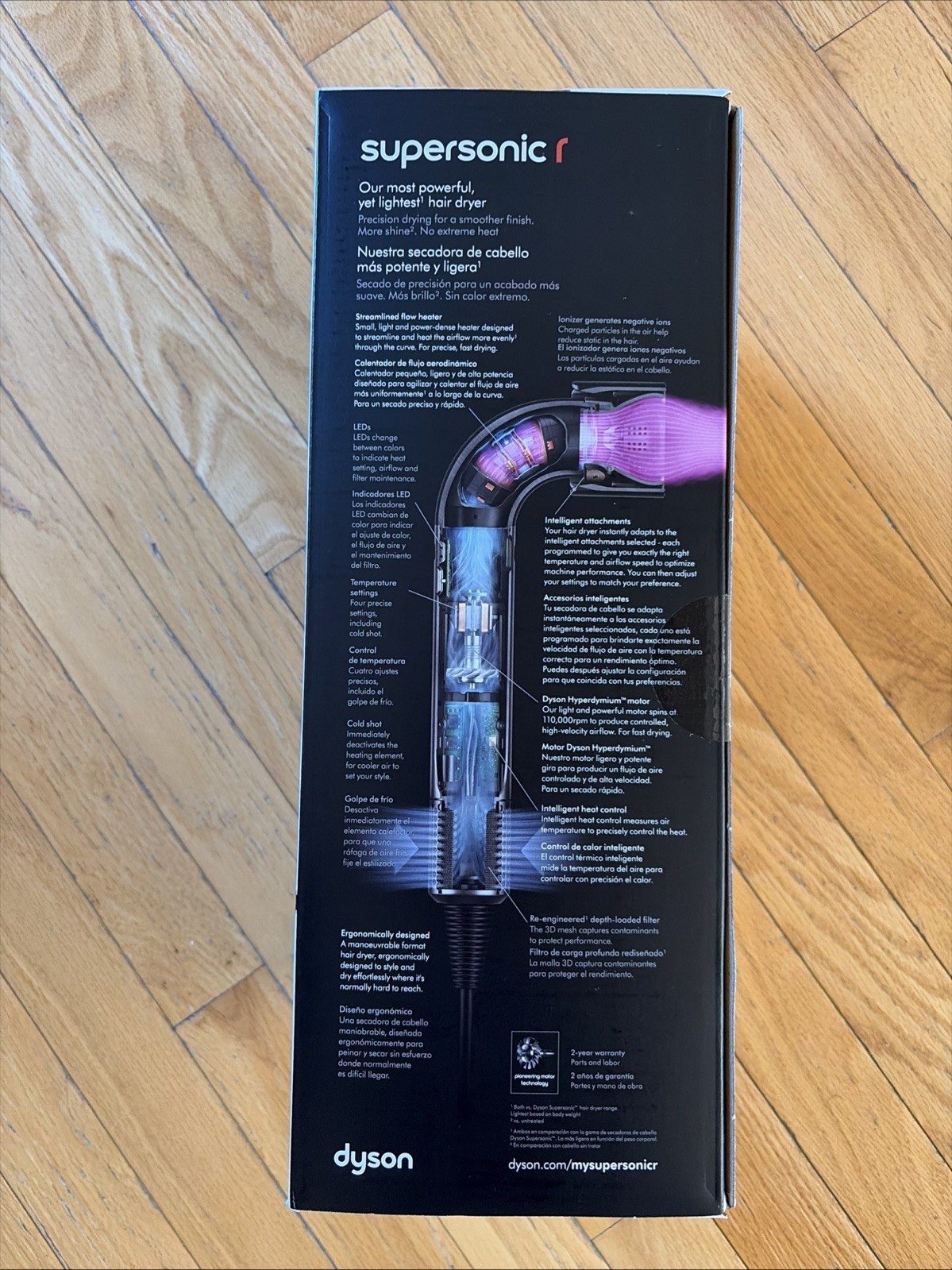 Dyson Supersonic R HD 17 Hair Dryer in Ceramic Pink & Rose Gold