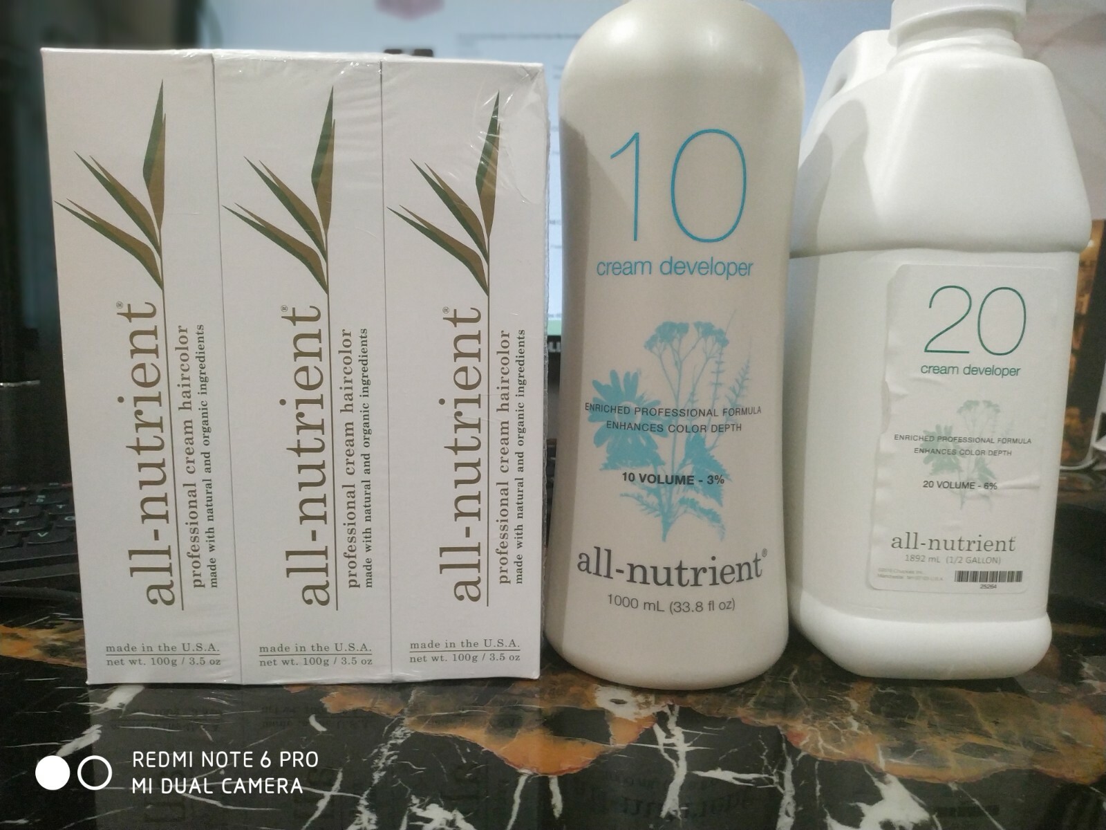 All-Nutrient Permanent Organic Hair Color 3ozCREAM DEVELOPE10%~ 20%~CPL1.6%