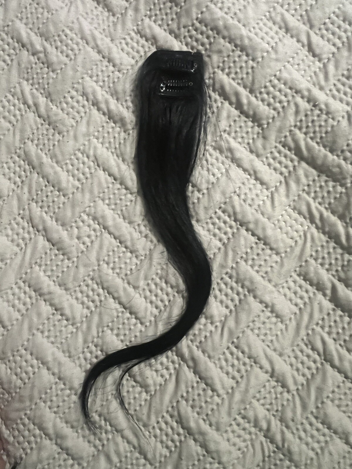 3 Clip In Hair Extensions 13” – Black