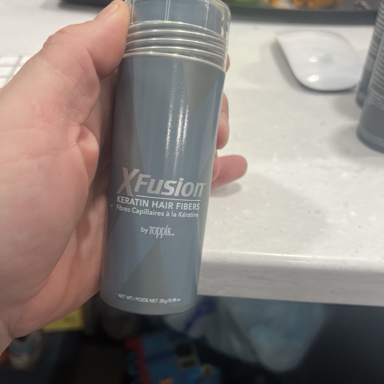 Xfusion Keratin Hair Fibers 28G / 0.98 oz Medium BROWN Level 4