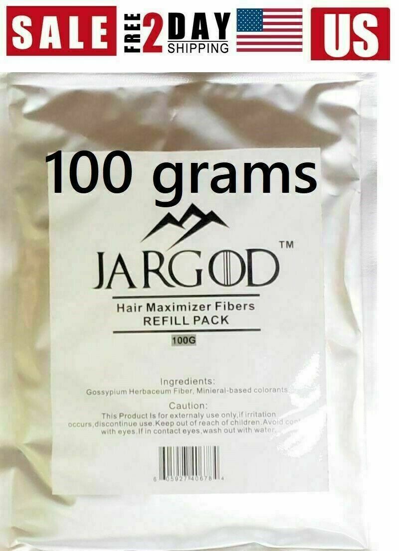 Keratin Hair Fibers Refill Pack 100g /3.52oz – Refill your empty bottle-Jargod