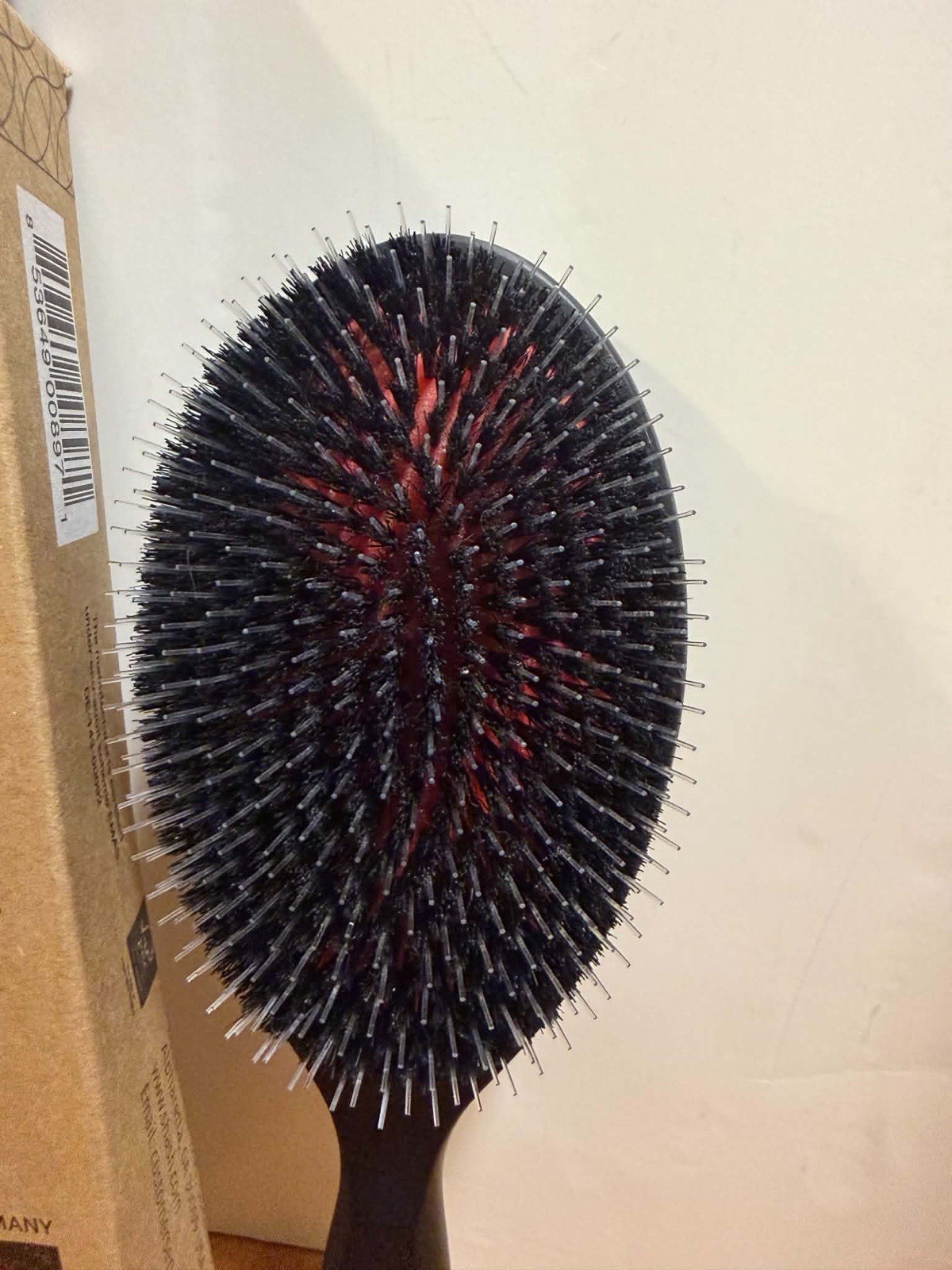 Since 1869 Made In Germany Nylon and 100% First Cut Boar Bristle Brush (Used)