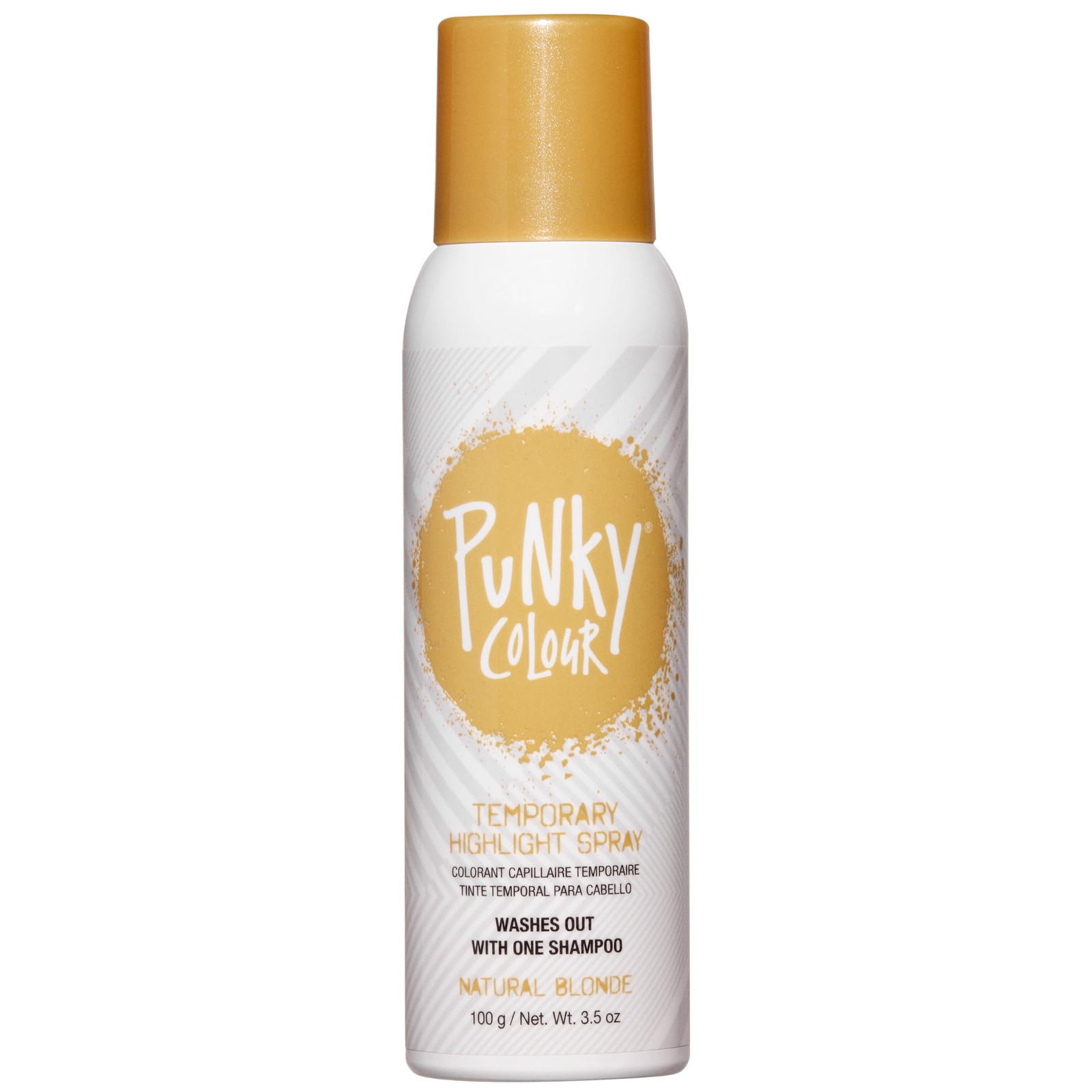 Punky Temporary Hair Highlight Spray – Natural Blonde, Washes Out, Temporary Hai