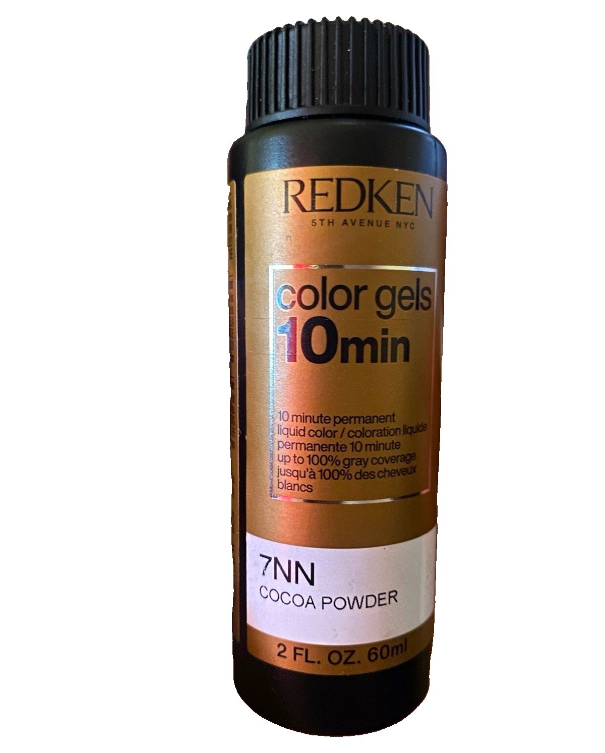 Redken Color Gels 10 MinPermanent Liquid Hair Dye 7NN Cocoa Powder 2 fl oz 1pc#6