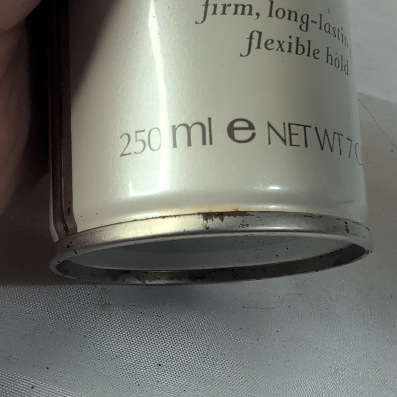 Silver Brights Crystal Clear Hairspray 7 oz Non-Yellowing Firm Hold SB-3