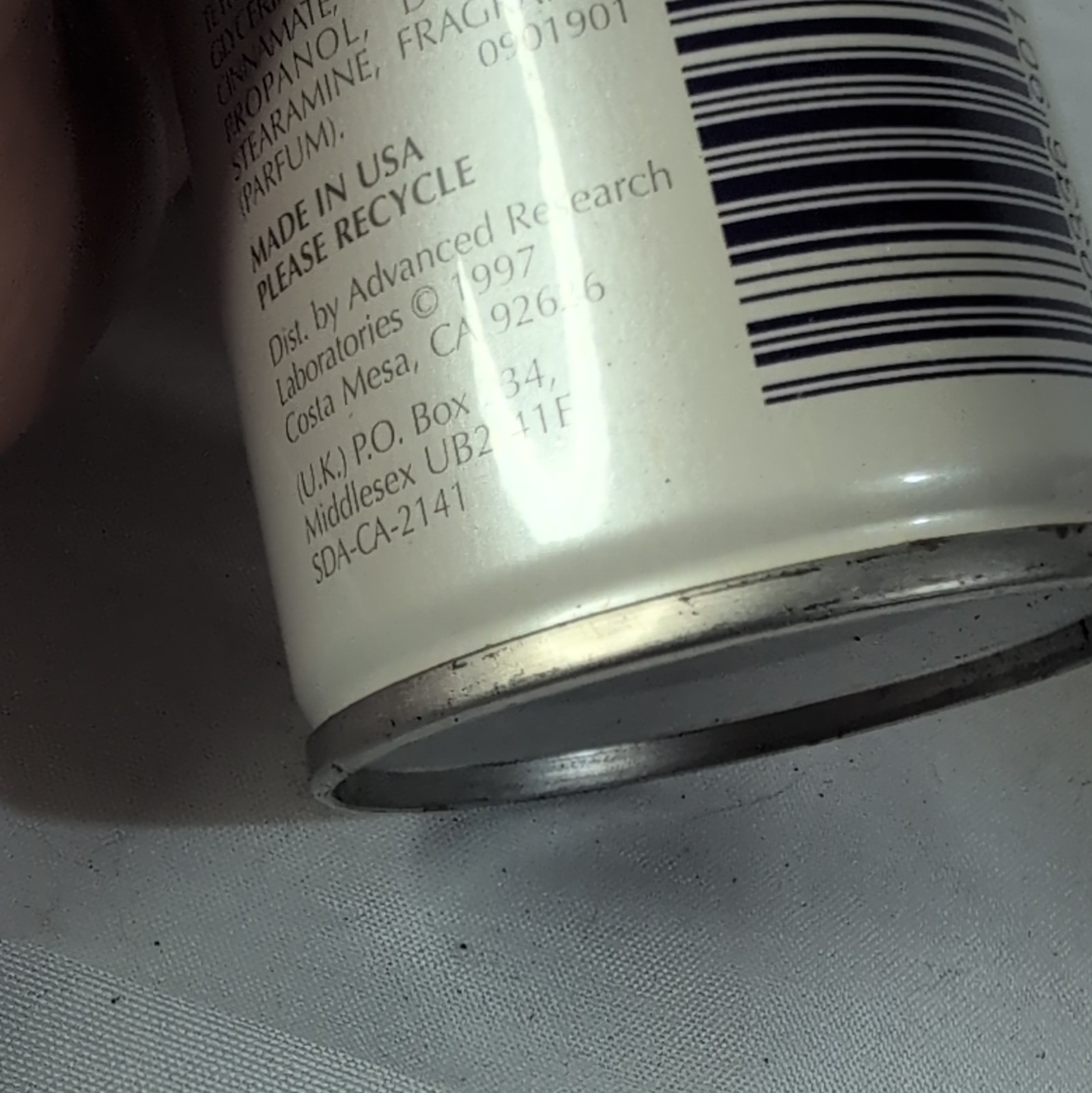 Silver Brights Crystal Clear Hairspray 7 oz Non-Yellowing Firm Hold SB-3