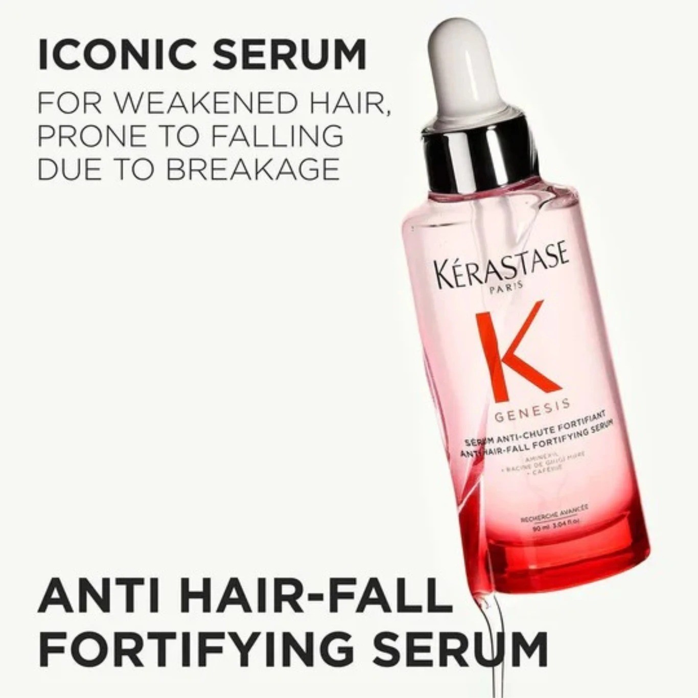 Kérastase Genesis Strengthening Scalp & Hair Serum 3.4 Fl oz New