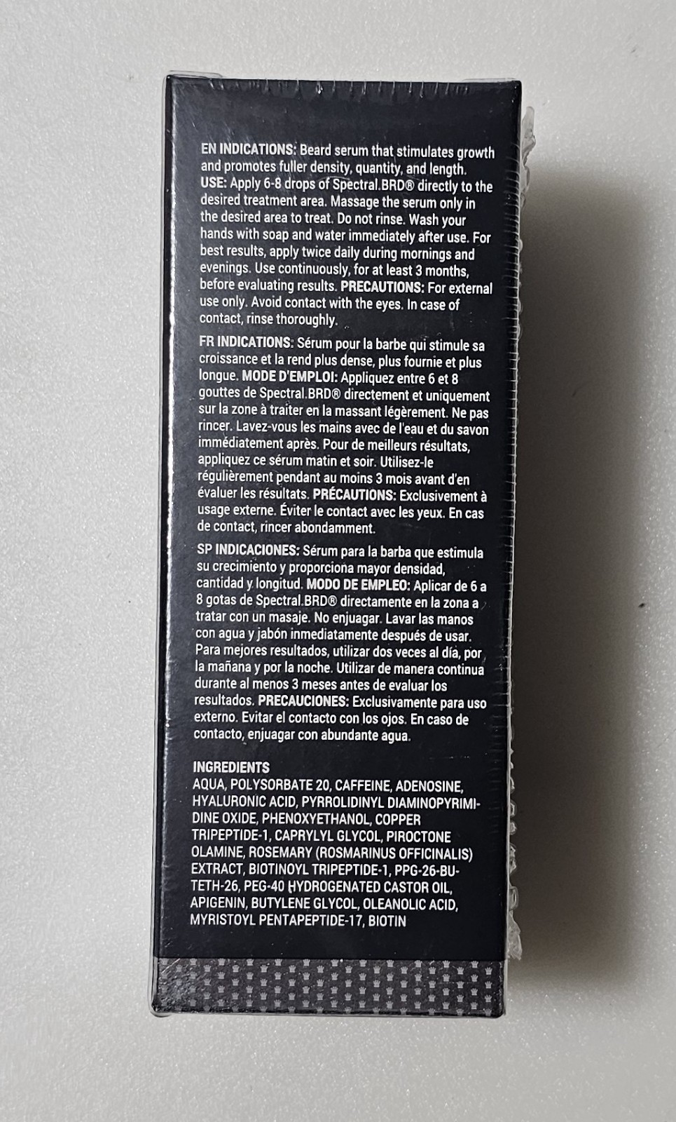 DS Laboratories Spectral.BRD Beard Stimulating Serum 30ml/1oz New/Sealed