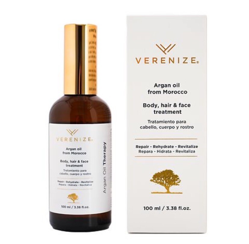 VERENIZE ARGAN OIL FROM MOROCCO BODY, HAIR & FACE TREATMENT 3.38 OZ 1 PACK