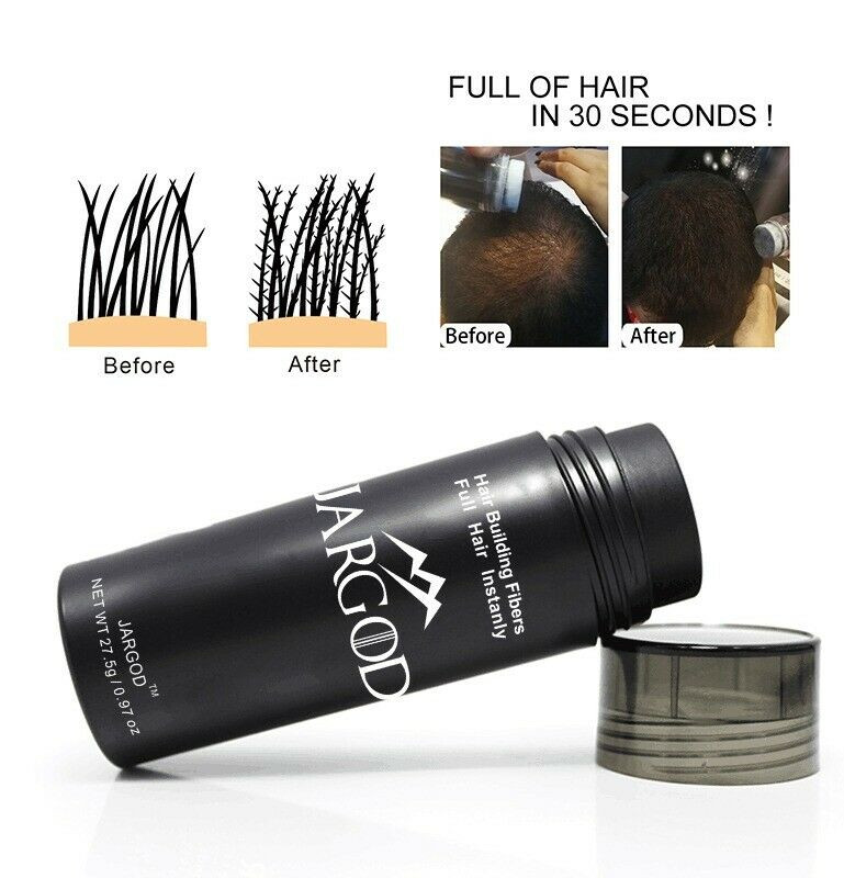 Hair Building Fibers Hair fibers for thinning Hairs 27.5g Quality Top by Jargod