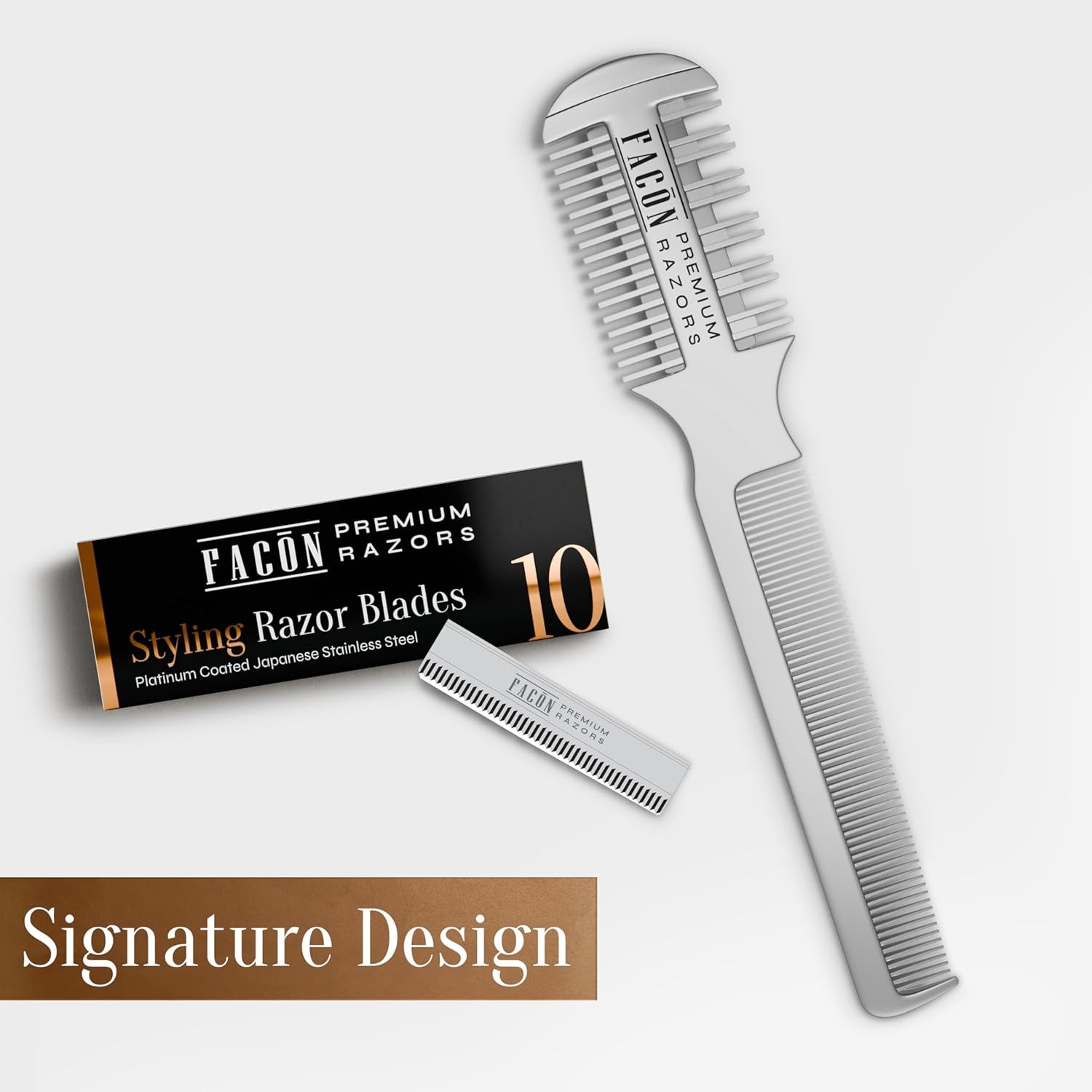 Facón Razor Comb for Hair Cutting – Professional Standard Size