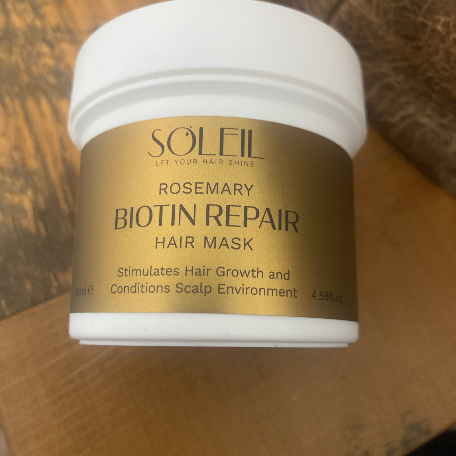 Soleil Biotin Repair hair mask stimulates Hair Growth And Conditions Scalp Envir