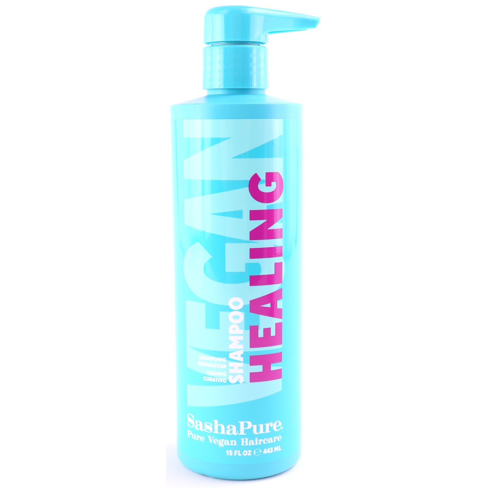 Sasha Pure Healing Shampoo 15oz – Restorative & Nourishing Hair Treatment