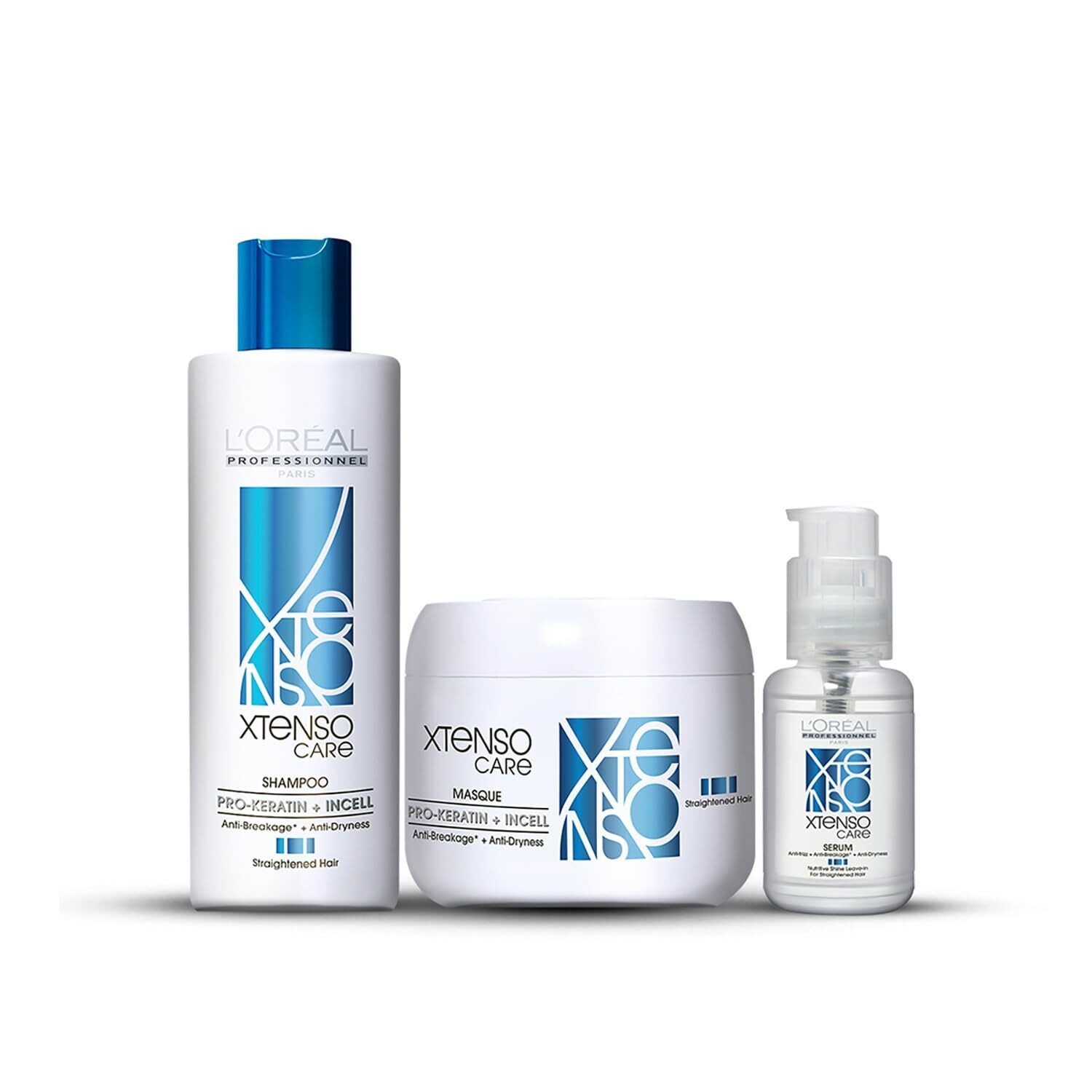 L’Oréal Professionnel Xtenso Care Shampoo + mask + Serum Combo Pack | 300 Ml
