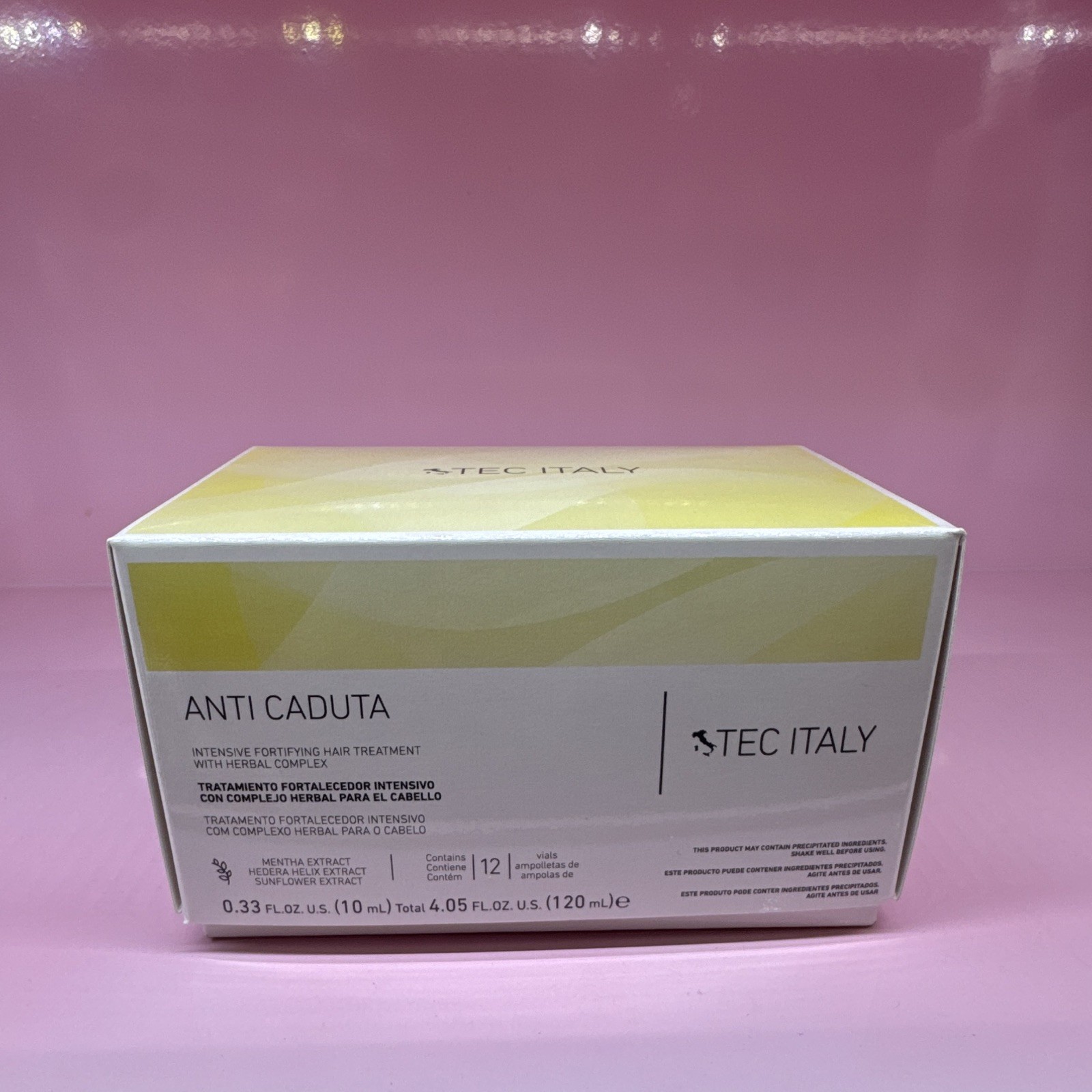 Tec Italy Anti Caduta Intensive Fortifying Hair Treatment Repair 12 x 10 mL