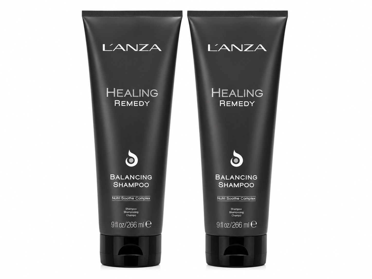 L’ANZA Healing Remedy Balancing Shampoo 9 fl oz 266ml Duo 2 Pack Scalp Care