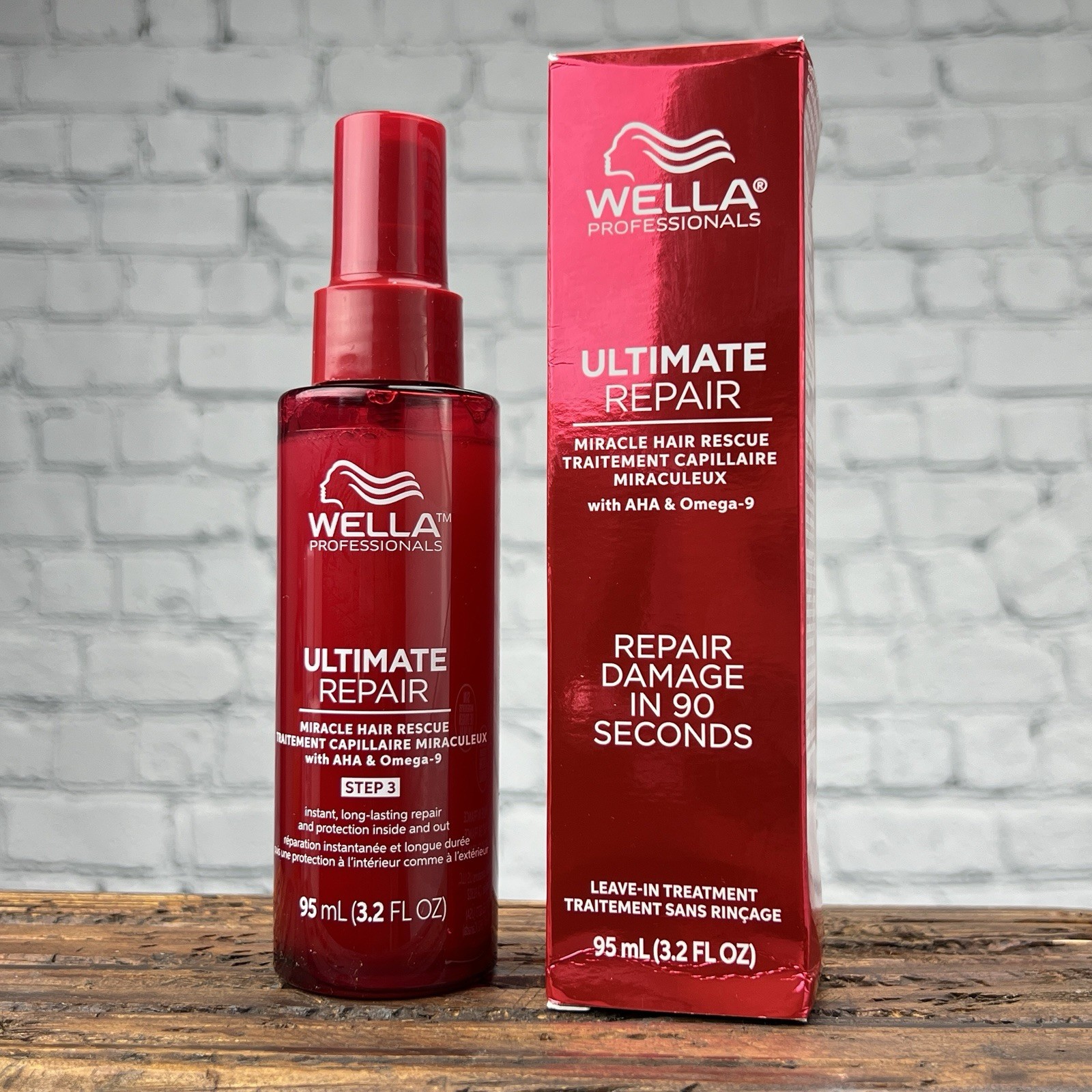 Wella Ultimate Repair Miracle Hair Rescue Repairs In 90 Seconds 3.2 Fl Oz