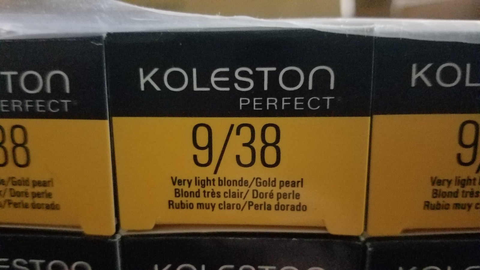 New Koleston Perfect Rich Naturals Koleston 9/38 Very Light Blonde Haircolor 2oz