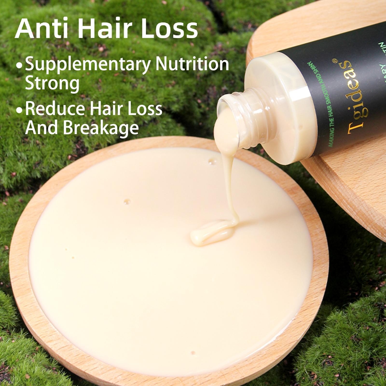 Tgideas System Rosemary Shampoo + pink conditioner to Reduce Hair Loss