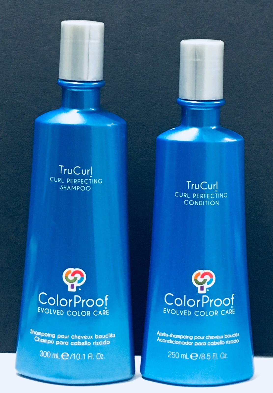 TruCurl Curl Perfecting Due Pack by ColorProof – 10.1 fl oz/8.5 fl oz