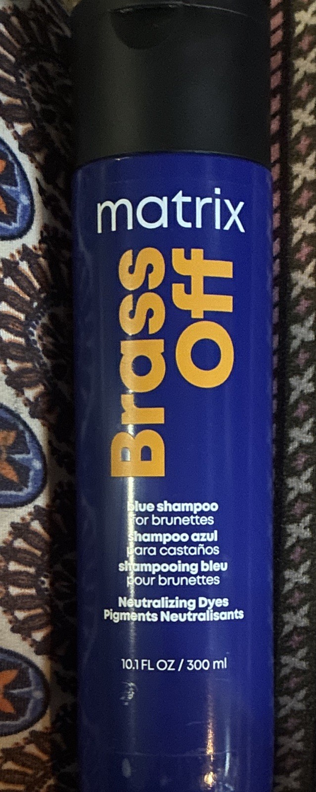 Matrix Brass Off Blue Shampoo, Brunette, 10.1 oz