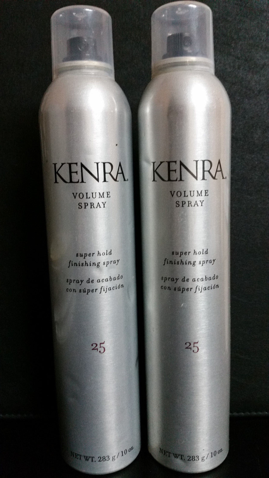 2X Kenra 25 VOLUME SUPER HOLD FINISHING HAIRSPRAY 10 oz (283g)