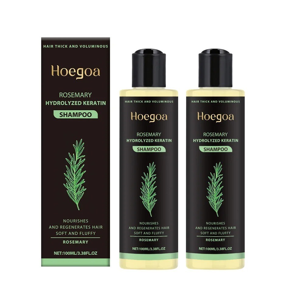 3PCS Rosemary Keratin Shampoo Moisturizing Thickening Dry Damaged Hair Scalp Car
