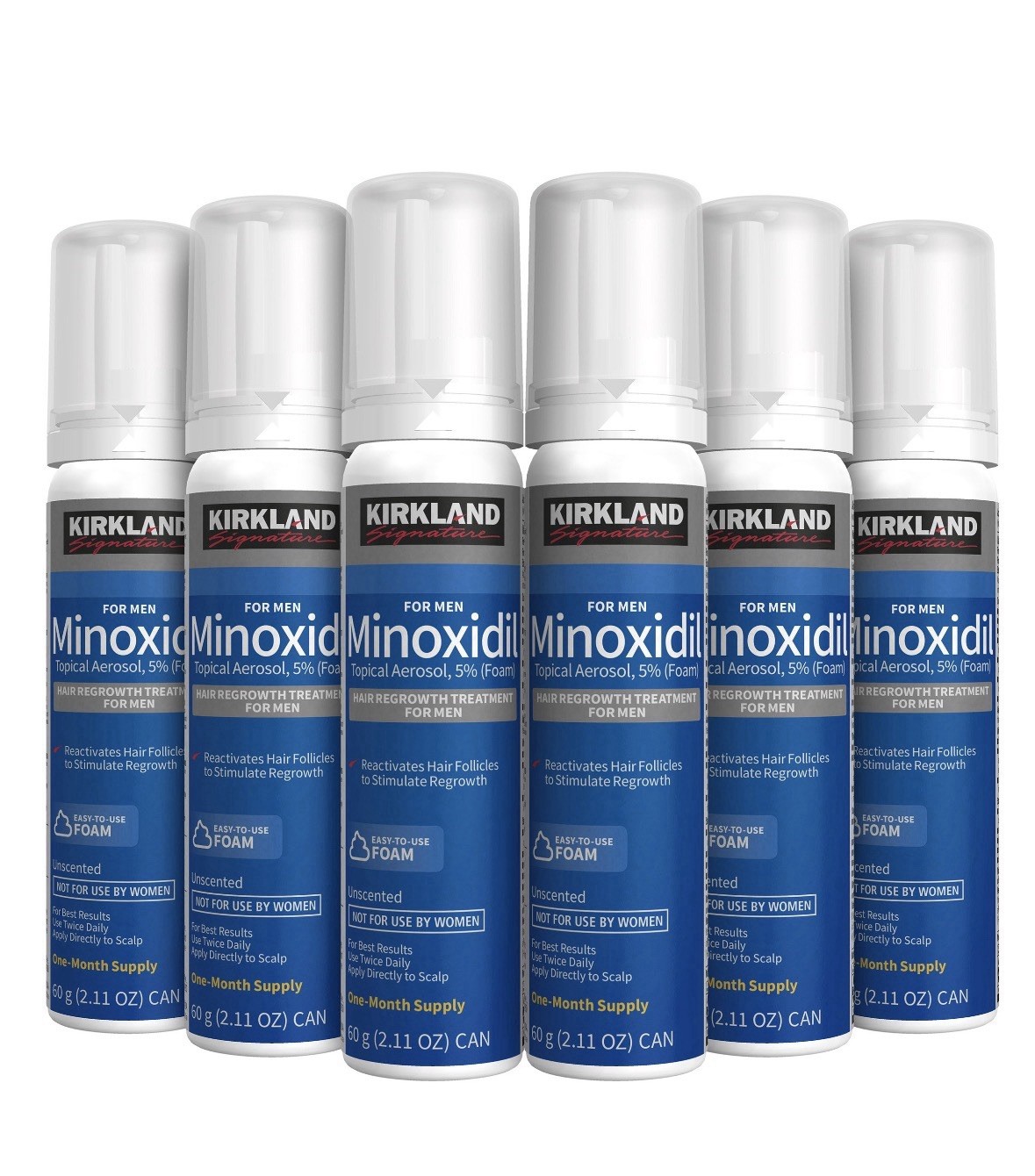 🔥 Kirkland Signature Minoxidil 5% Foam Men 6 Month Supply – Free Shipping