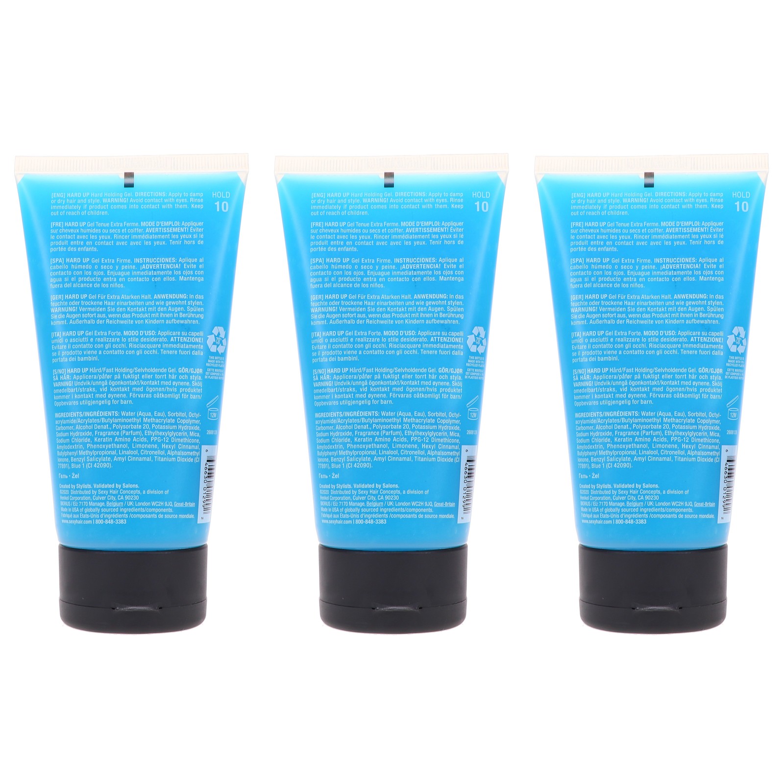 Sexy Hair Style Sexy Hair Hard Up Hard Holding Gel 5.1 oz 3 Pack