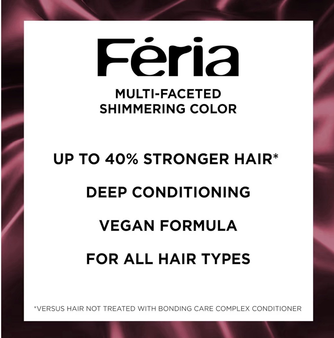 L’Oreal Feria Multi-Faceted Shimmering Permanent Hair Color 63 Sparkling Amber