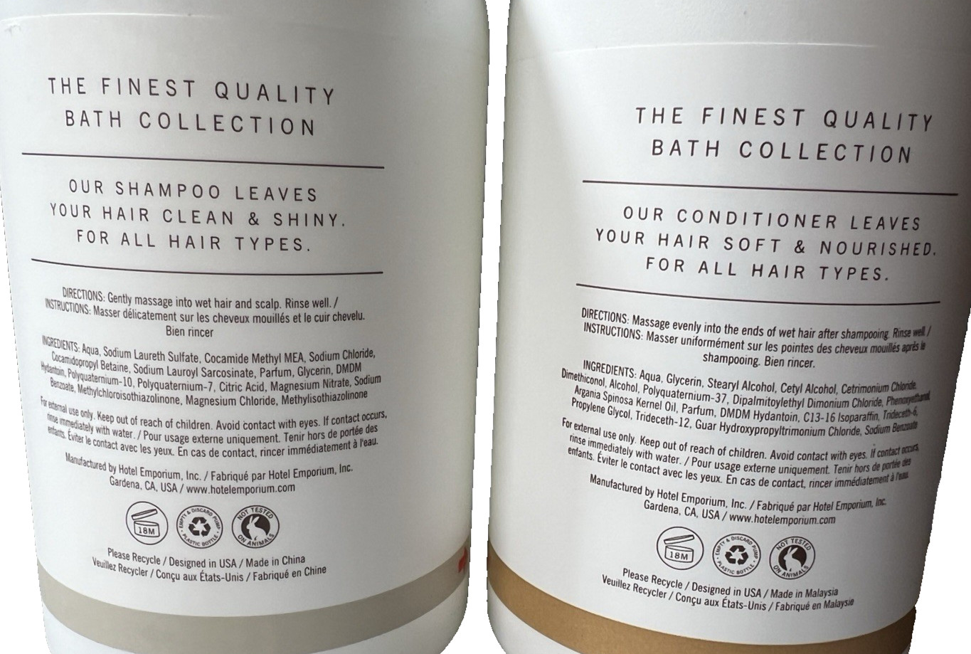 2 Bottles Woodbury & Co. SHAMPOO & CONDITIONER Set 16.9oz Brown Sugar & Fig