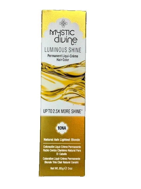 FULL CASE – 36 Boxes – MYSTIC DIVINE 10NA Natural Lightest Blonde Liqui-Creme