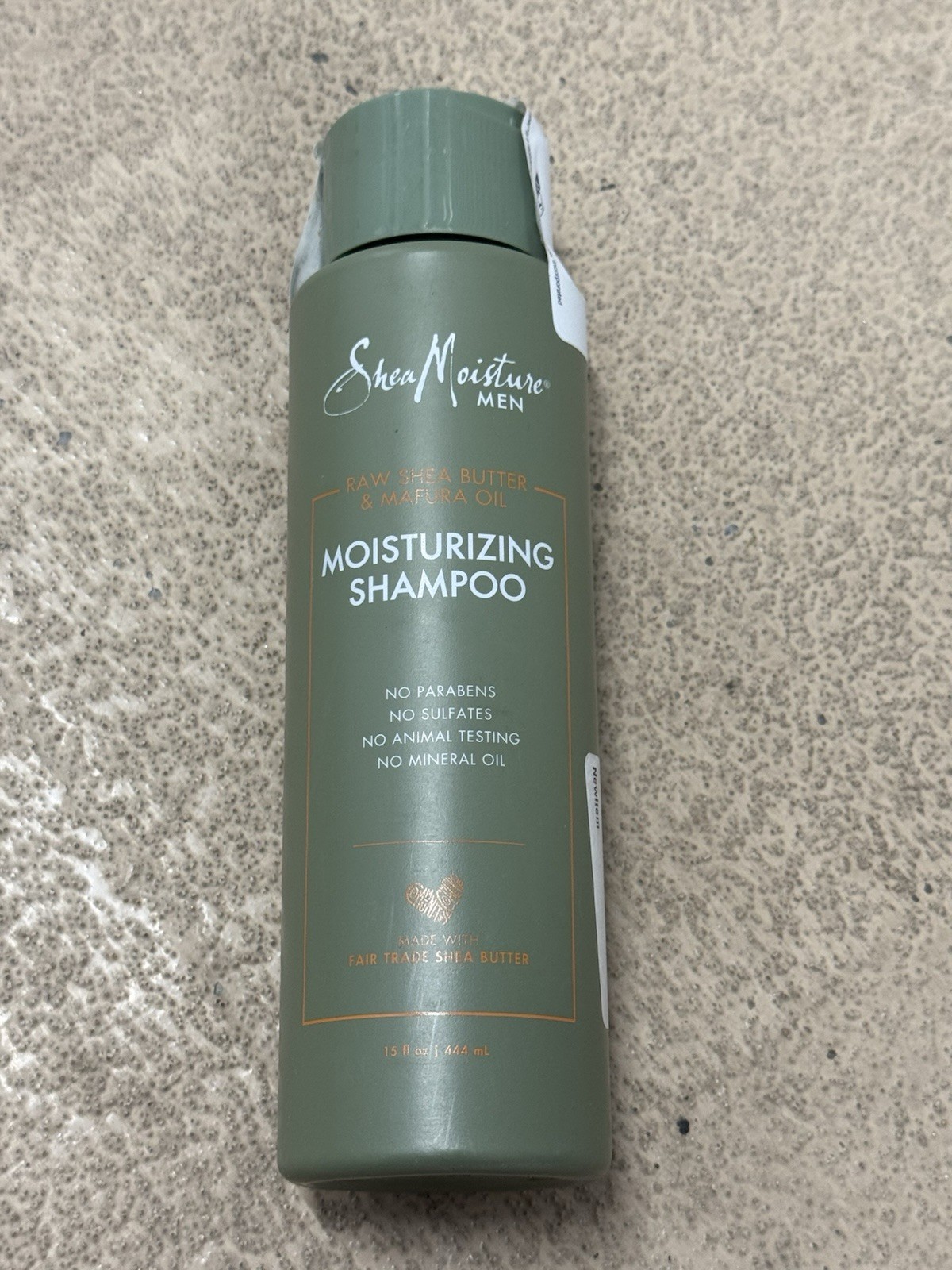 SHEA MOISTURE Men’s Shea Butter And Mafura Oil Moisturizing Shampoo, 15 oz