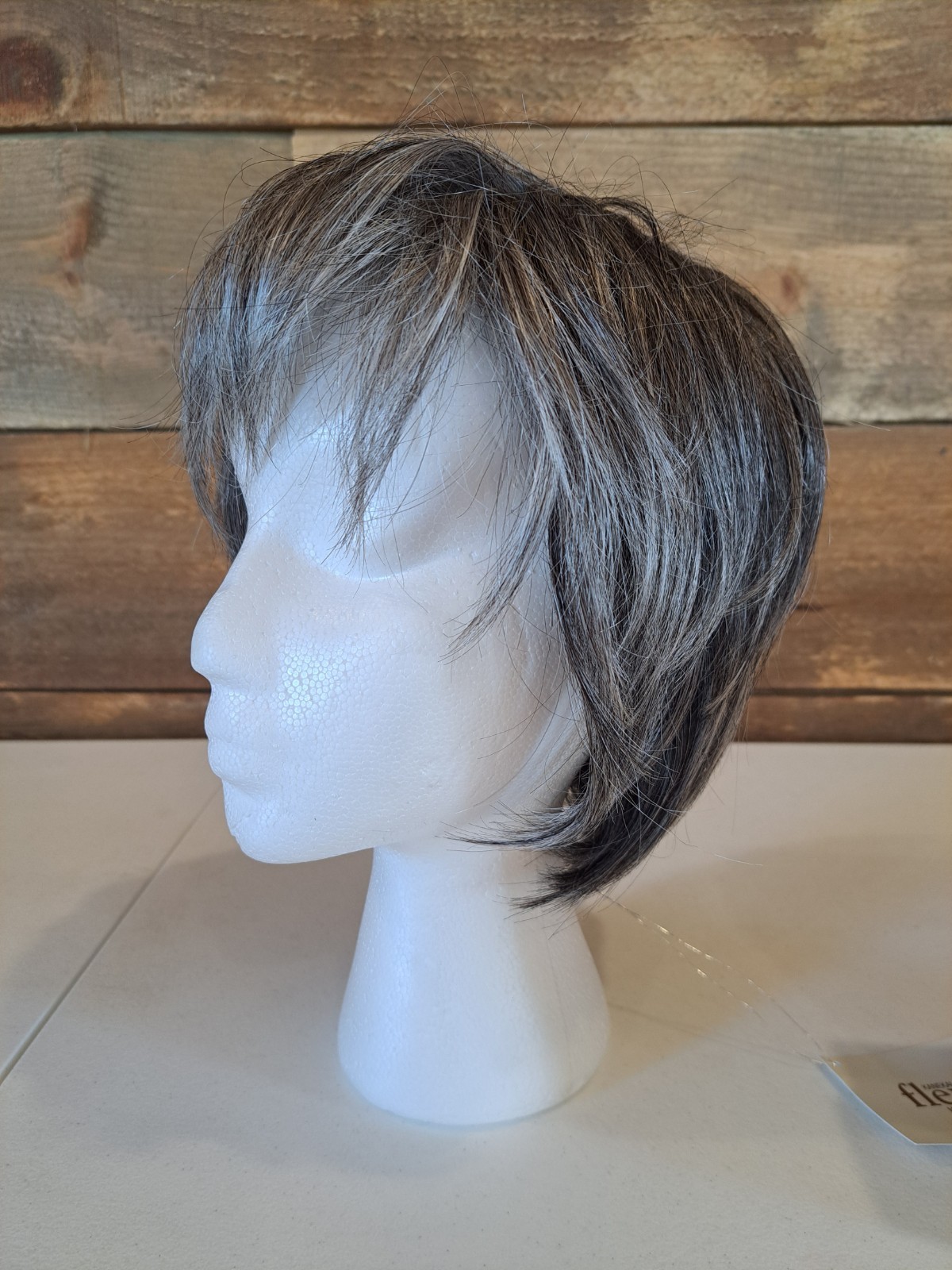 GABOR Luxury Collection Gray Wig Sugared Charcoal Average Prodigy Modacrylic NEW
