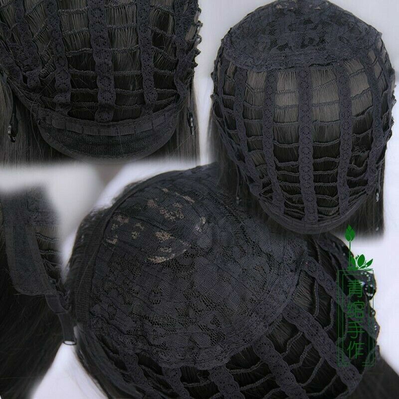 Chinese Traditional Hairpiece Hanfu Prop Ancient Custom Whole Hair Wig Archaic