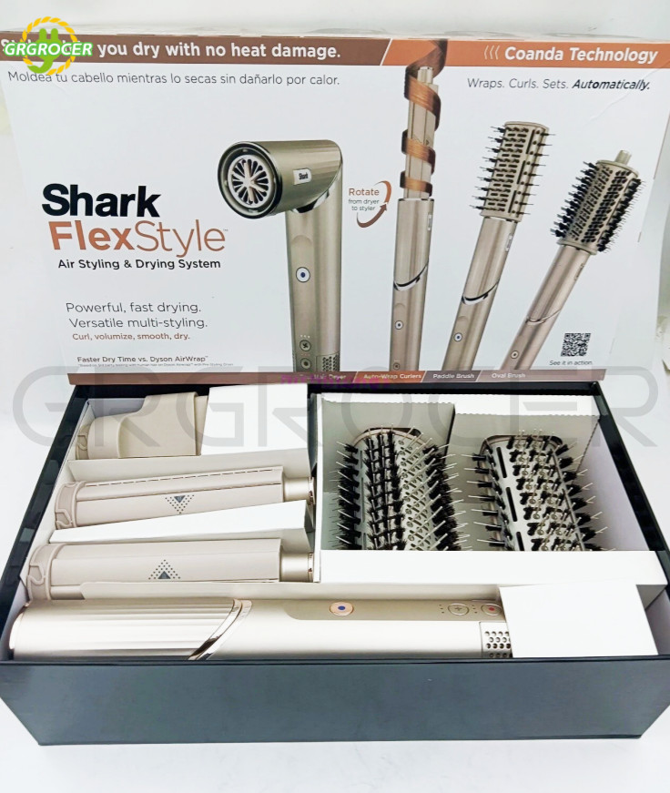 Shark Flex Style 1300W Air Styling & Drying System – Stone (HD430) New
