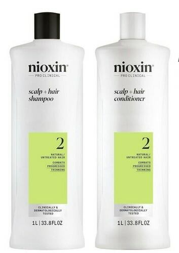 Nioxin Shampoo and Conditioner 33.8 oz Liter Choose your System 1, 2, 3, 4
