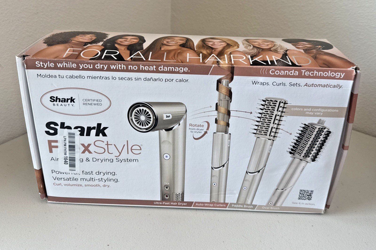 Shark FlexStyle Air Styling & Drying System HD430 Auto-Wrap Curlers