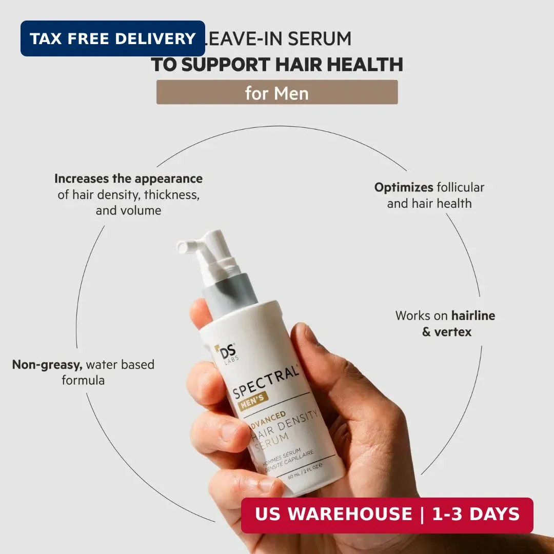 DS Labs Spectral Men’s Hair Density Serum (formerly Spectral.DNC-N) – Lightweigh