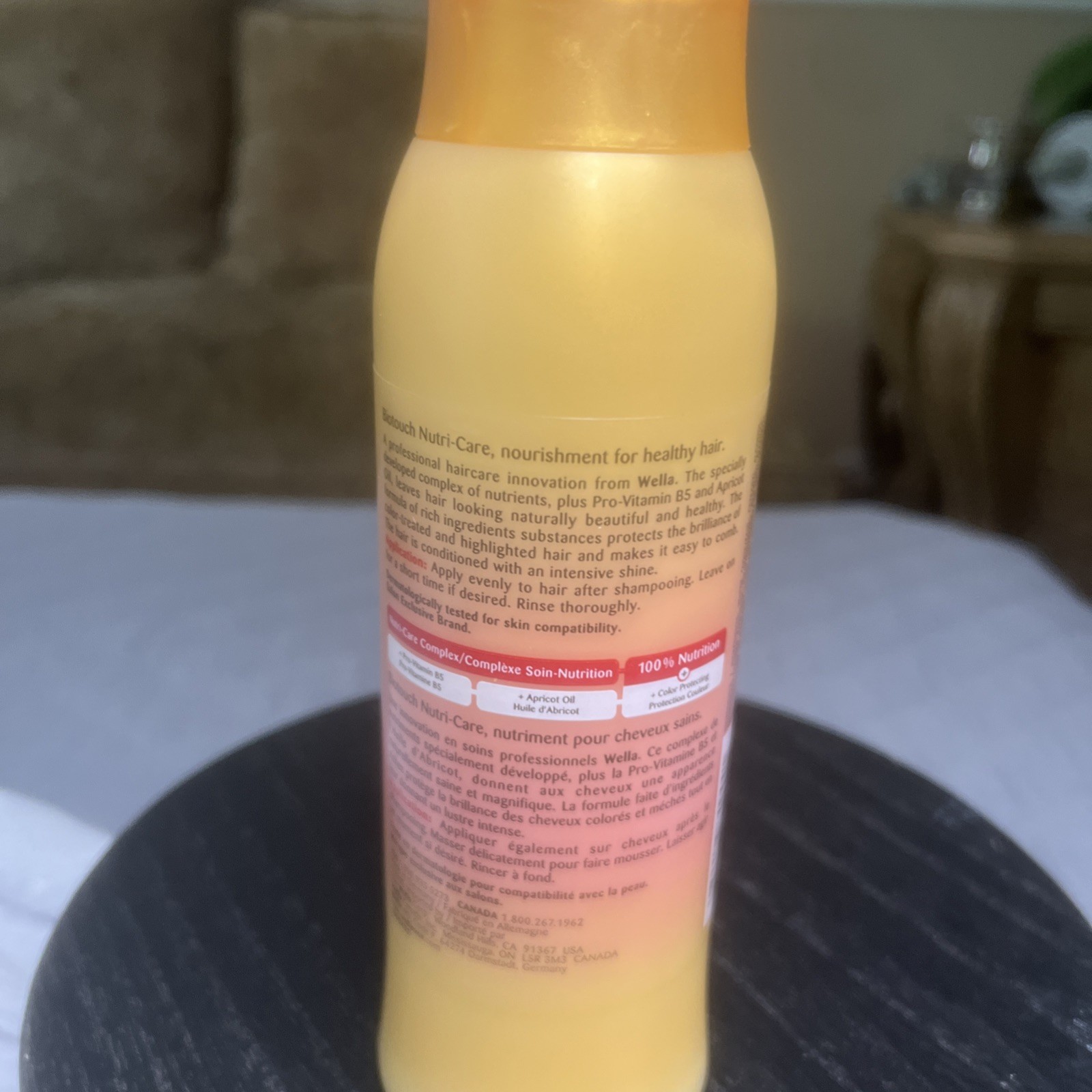 Wella Biotouch Nutri Care R Color-Nutrition Conditioner 8.5 oz Made in Germany