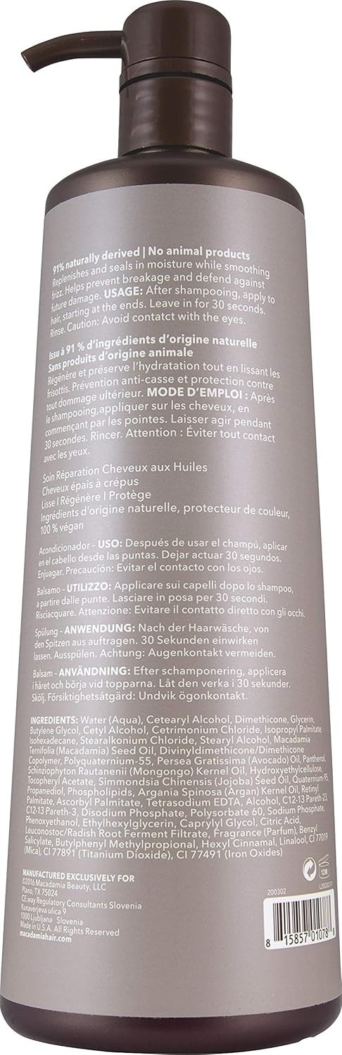 Macadamia Professional Ultra Rich Moisture Hair Conditioner – 33.8 fl oz