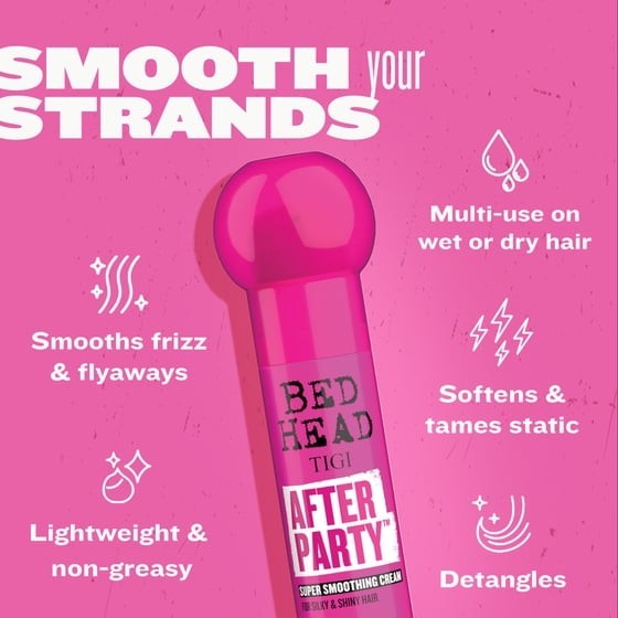 Super Smoothing Hair Cream for Frizzy & Dull Hair, Shine Enhancer, 3.38 fl oz