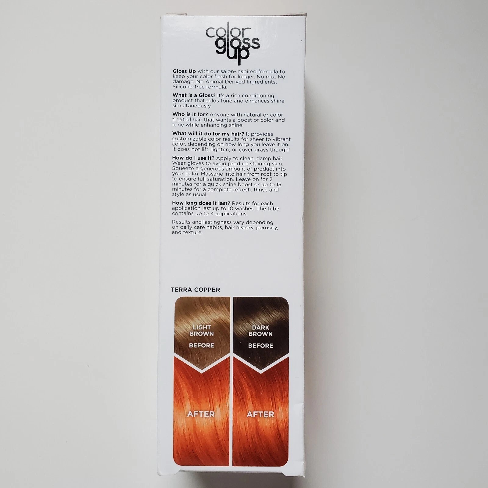 3 Pack Clairol Color Gloss Up Terra Copper Toning Gloss Boost Color