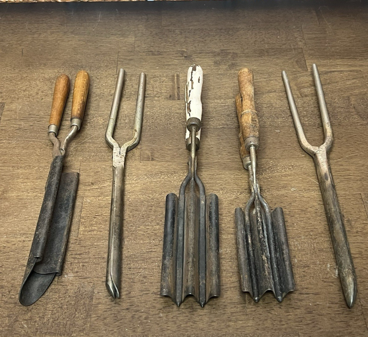 Vintage Antique Thermal Curling Irons from Germany and France – Lot of 5
