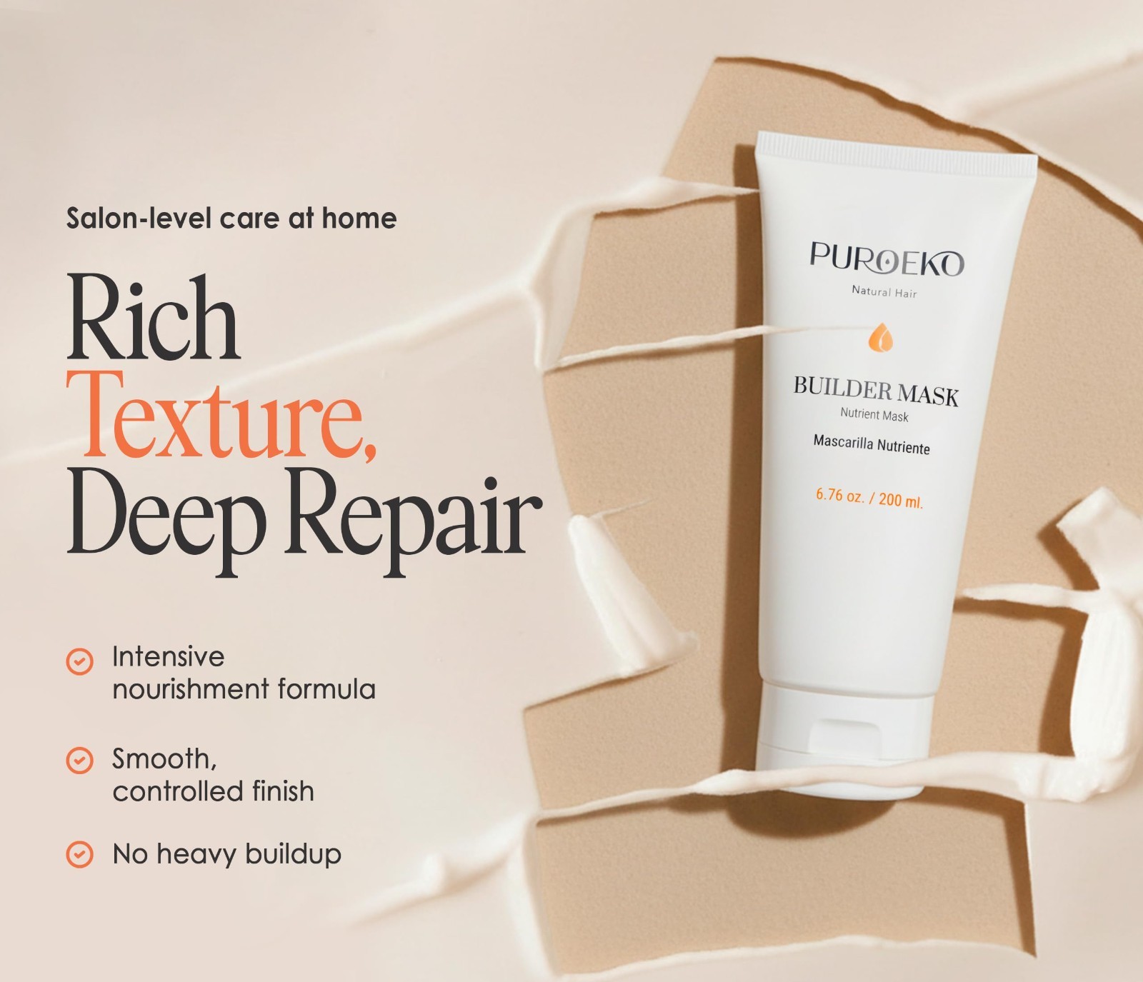 Intensive Hair Repair Mask for Damaged Hair | Nourishing Deep Treatment 200ml